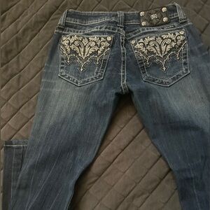 Miss me size 28 bootcut dark blue